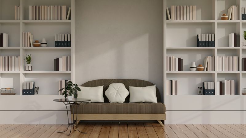 Built In Bookcase Installation in Alexandria, VA