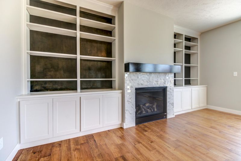 Fireplace Cabinet Installation in Fairfax, VA