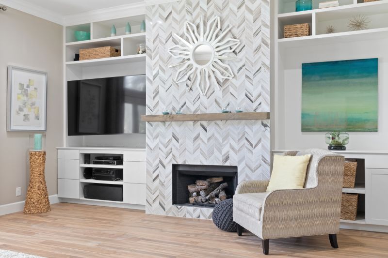 Fireplace Cabinet Installation in Frederick, MD